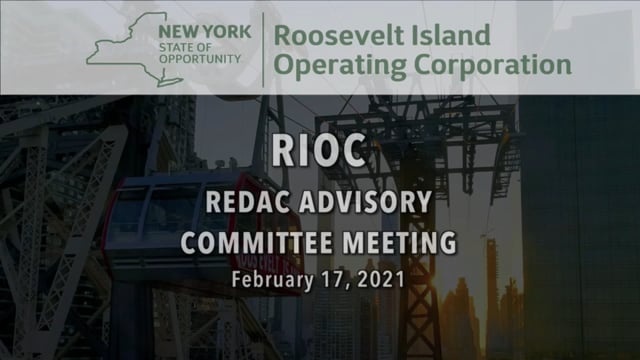 RIOC REDAC Committee Meeting – Feb 17 2021