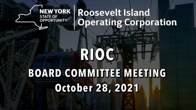 RIOC Board Committee Meeting – October 28, 2021