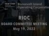 RIOC Board Meeting – May 19 2022