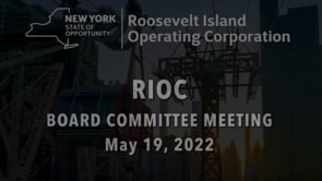 RIOC Board Meeting – May 19 2022