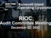 RIOC Audit Committee Meeting 122222