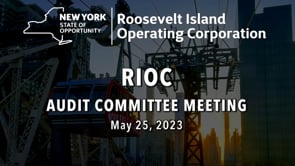 RIOC Audit Committee – May 25, 2023