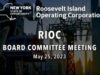 RIOC Board Meeting – May 25, 2023