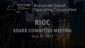 RIOC Board Committee Meeting June 29 2023