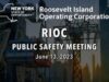 RIOC Public Safety Meeting – June 13, 2023