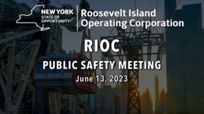 RIOC Public Safety Meeting – June 13, 2023