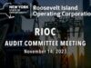 RIOC Audit Committee – November 14 2023