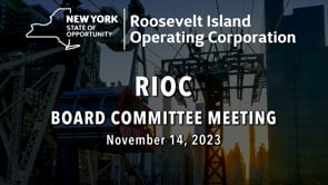 RIOC Board Meeting – November 14 2023