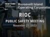 RIOC Public Safety Meeting – November 21, 2023