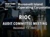 RIOC Audit Committee – December 13 2023