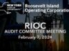 RIOC Audit Committee – February 7, 2024