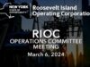 RIOC Operations Committee Meeting – March 6 2024