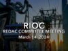 RIOC REDAC Committee Meeting March 14 2024