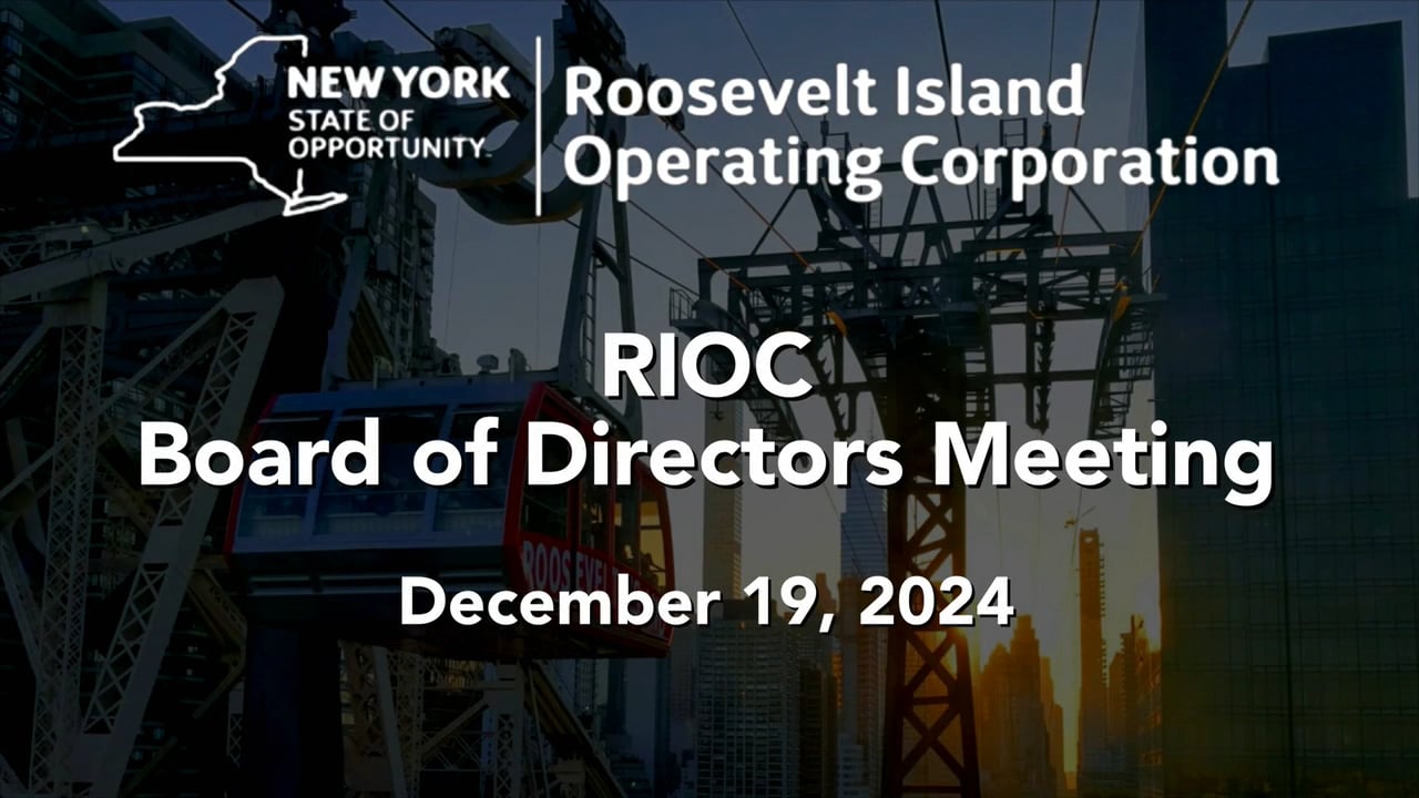 RIOC Board Meeting December 19 2024