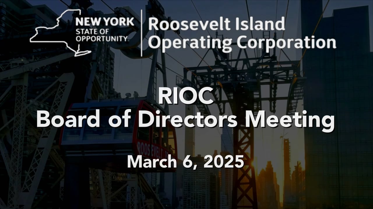 RIOC Board Meeting March 6 2025