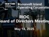 RIOC Board Meeting – May 14, 2025