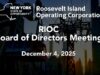 RIOC Board Committee Meeting – December 4th 2025
