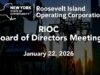 RIOC Board January 22, 2026