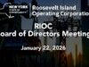RIOC Board Meeting – January 22, 2026