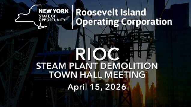 RIOC Steam Plant Demolition Town Hall – April 15, 2026